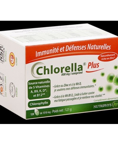 Chlorella plus détoxifiant et régulateur