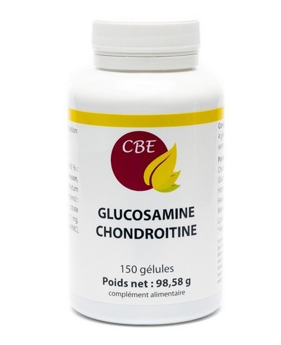 Glucosamine-Chondroïtine avec harpagophytum en gélules - CBE