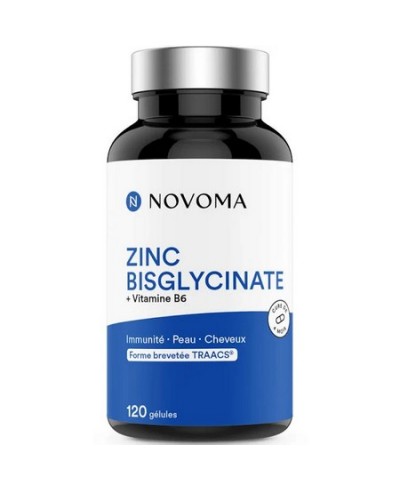 Zinc Bisglycinate Novoma 120gélules