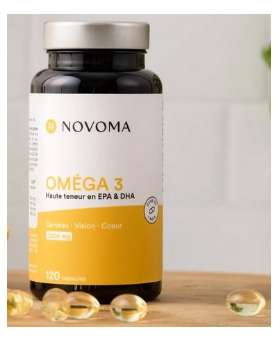 Omega 3 Novoma: haute teneur en EPA et DHA