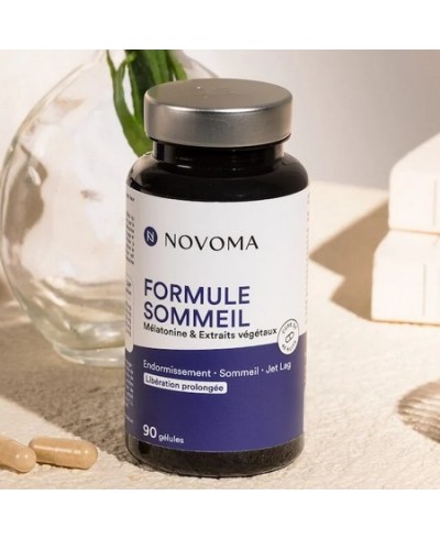 Formule sommeil : melatonine et extraits végétaux