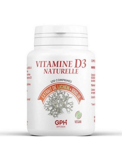 Vitamine D 1000 : 120 comprimés