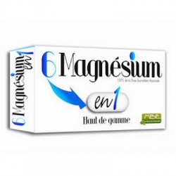 Magnésium 6 en 1 - MBE : anti-stress et anti-fatigue