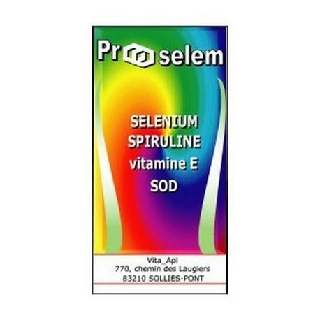 Proselem : sélénium et spiruline l'anti-oxydant