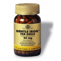 Gentle iron 25mg - Solgar : Fer